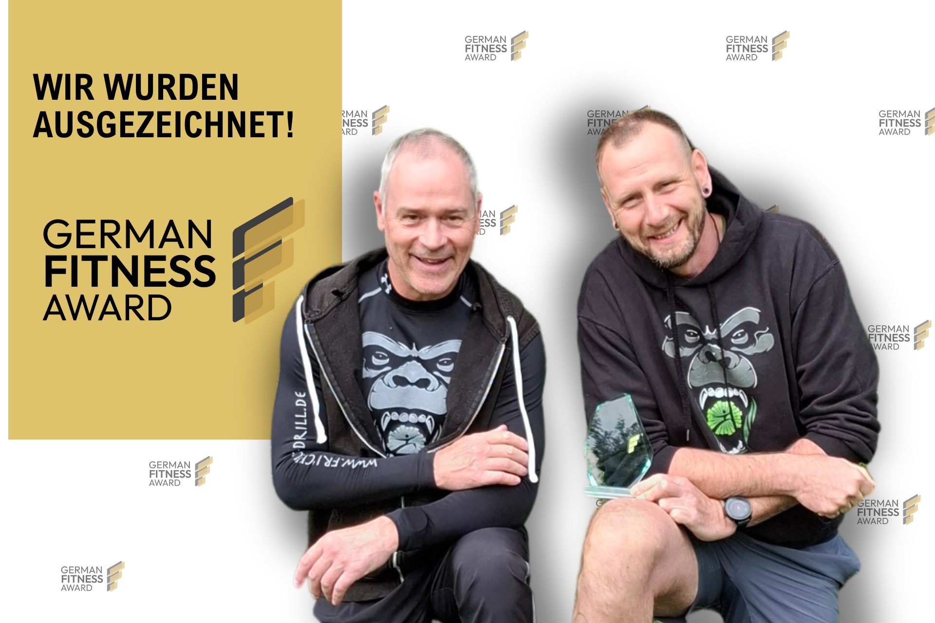 Magazin 13 - German Fitness Award German Fitness Award Frischluft Drill Auszeichnung Fitnessbranche