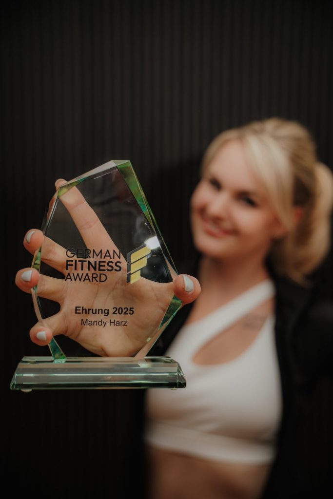 German Fitness Award - Mandy Harz, Auszeichnung Fitnessbranche Award