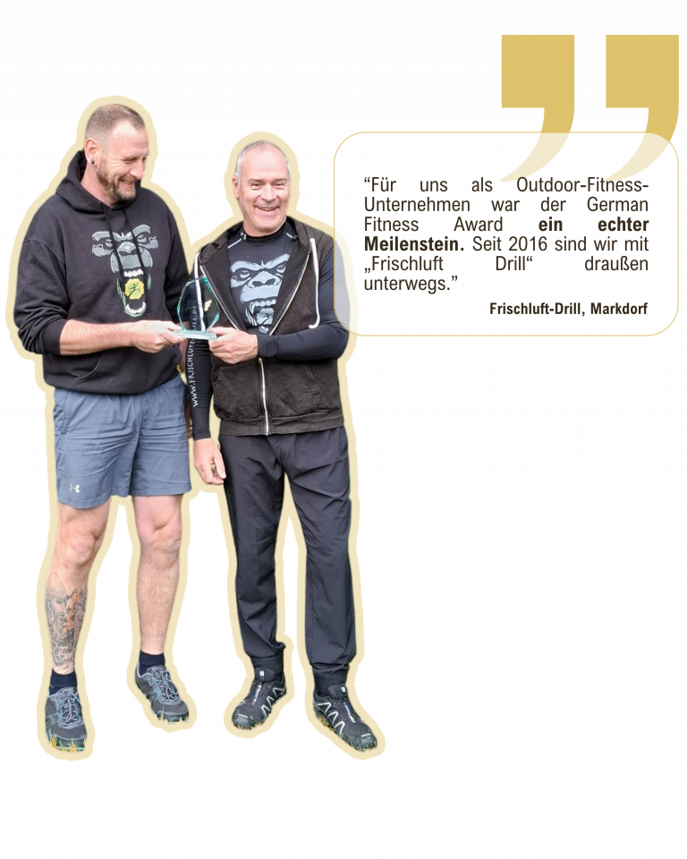 German Fitness Award Feedback Frischluft Drill