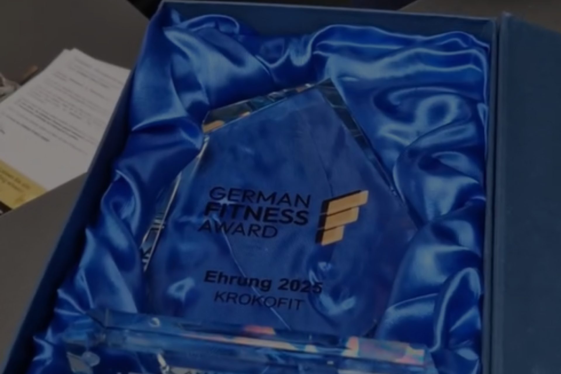 Magazin 8 - German Fitness Award Award Fitnessbranche Auszeichnung German Fitness Award