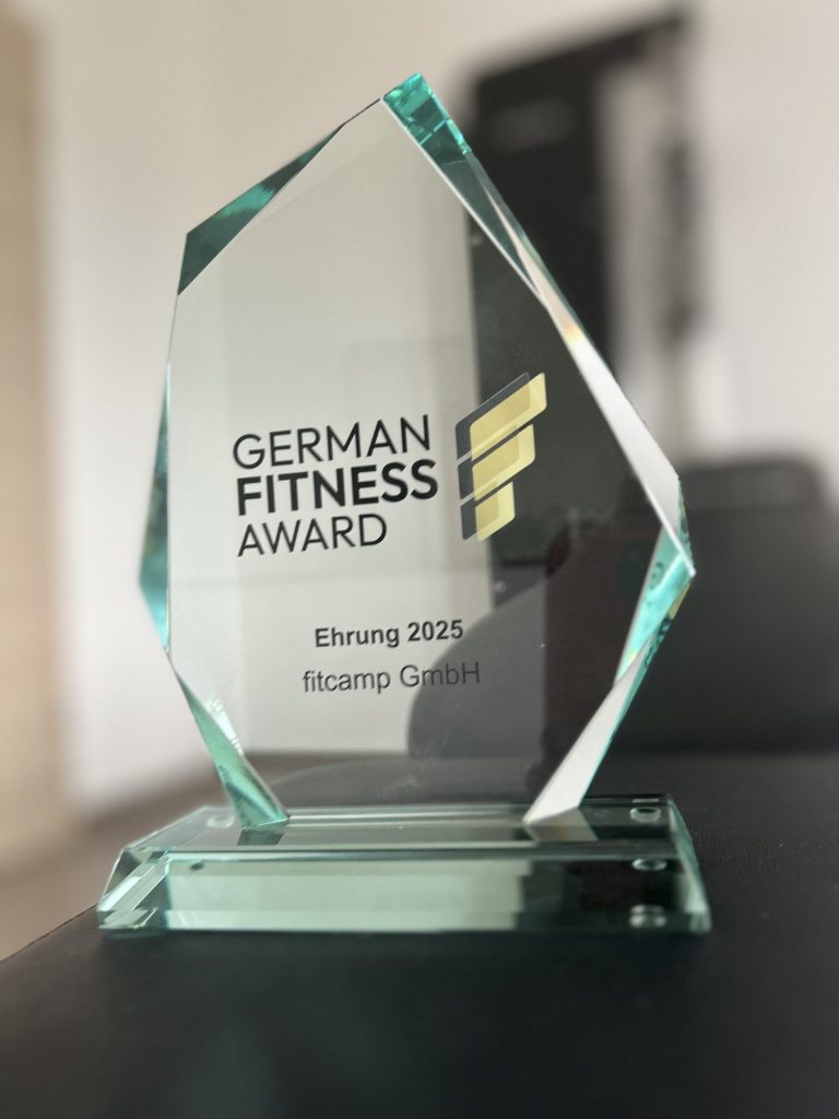 Premium Outdoor Fitnesskette fitcamp GmbH erhältlich den German Fitness Award
