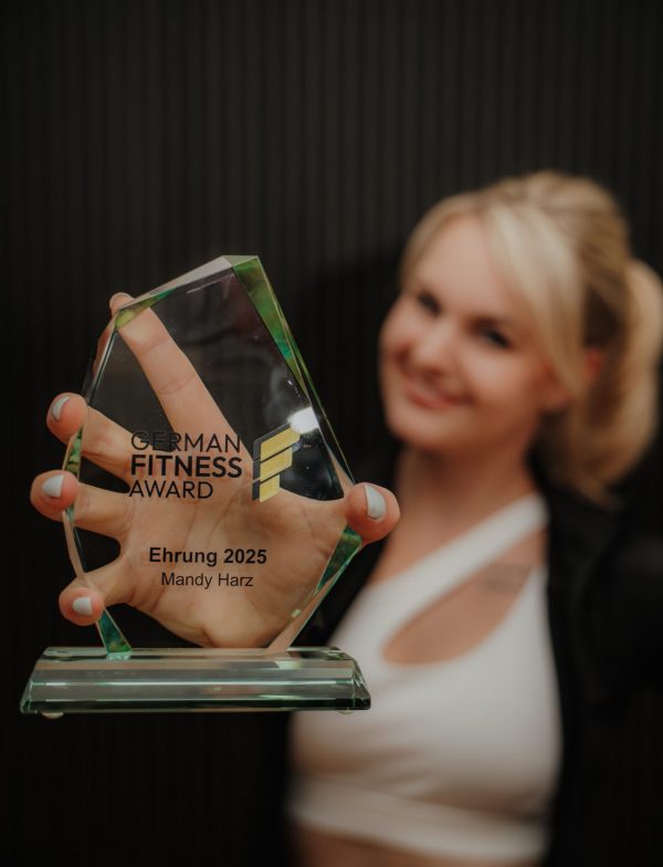 German Fitness Award - Mandy Harz, Auszeichnung Fitnessbranche Award